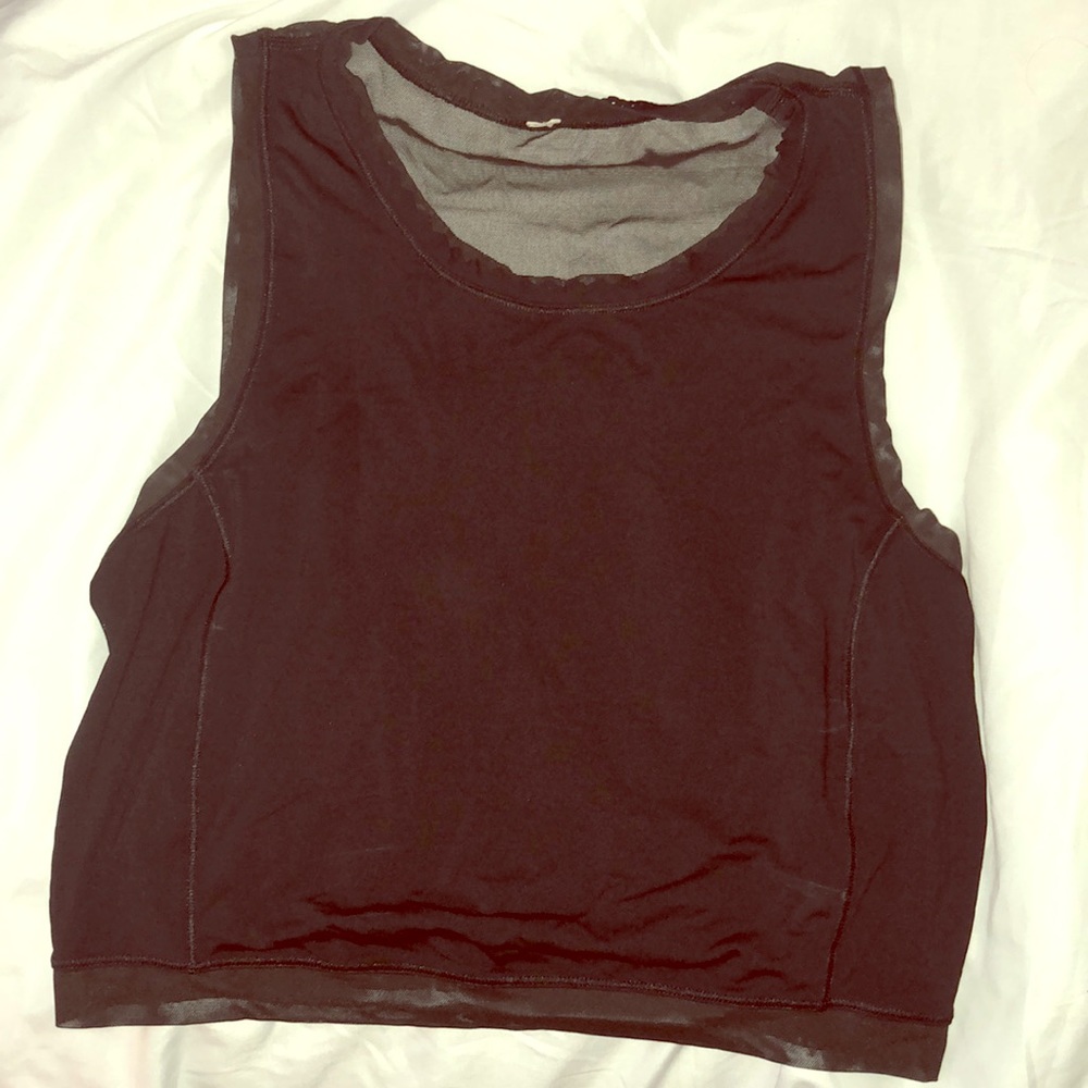 Lululemon crop mesh